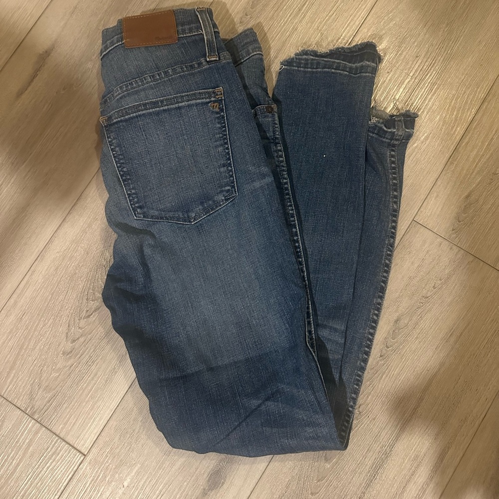 Madewell Dark Blue Ankle & Cropped Jeans